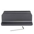 thumbnail image 3 of Computer Stand For Laptop Desktop Storage Bracket Laptop Stand Aluminum Alloy Vertical Desktop Base For Most Types Of Laptops Tablets, 3 of 8