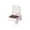 Pink, variant on Automatic Cat Feeder Dog Feeder with Wireless Motion Sensor Smart Timed Open Lid for Freshness Preservation Cat Food Bowl，Gray