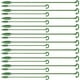 thumbnail image 4 of 40 piezas de soporte para orquídeas de jardín, hortensias, flores, soporte para macetas, varilla de soporte para plantas., 4 of 5