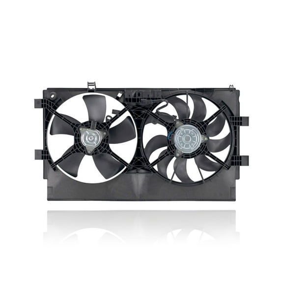 Dual Radiator and Condenser Fan Assembly - Pacific Best Inc. Fit/For MI3115147 13-15 Mitsubishi Outlander Sport