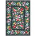 thumbnail image 2 of SAFAVIEH Journey Marvyn Floral Machine Washable Area Rug, Charcoal/Green, 8'9" x 12', 2 of 13