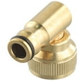 thumbnail image 6 of CPAN Garden Hose Quick Connector, Hose Reel Swivel Elbow Quick Connector, Quick Connector Set, 2-Pack, 6 of 10