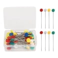 thumbnail image 4 of LAFGUR 100Pcs Multi-style Head Sewing Pins For Dressmaking Tailor Craft Quilting Decor, 4 of 8