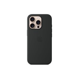 TPU Phone Case + Tempered Glass Screen Protector For IPhone 16, 15, 14, 13, SE - Black