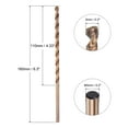 thumbnail image 2 of Brocas de torsión Uxcell M35 de acero de alta velocidad 5x160mm, 2 of 5