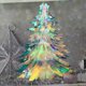 thumbnail image 3 of Matsuzay Árbol de Navidad colorido, de papel, diseño, material, colgante, para fiestas de invierno, adornos navideños colgantes Decoración del hogar Rojo, 3 of 6