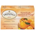 Twinings Honeybush, Mandarin & Orange Herbal Tea Bags, Caffeine Free