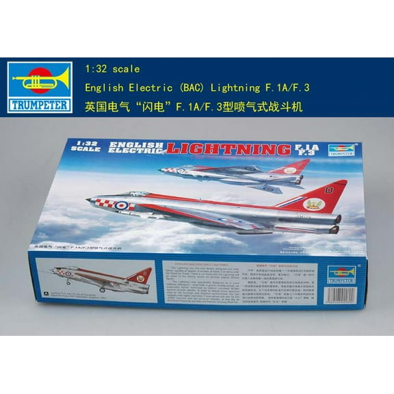 Trumpeter 02280 1/32 BAC Lightning F.1A/F.3 Plastic Model Kit