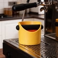 thumbnail image 6 of Coffee Knock Boxes 4 inch, Barista Style Espresso Grounds Knock Boxes, Removable Knock Rod, Non- Base, Espresso Maker Accessory (Yellow), 6 of 7