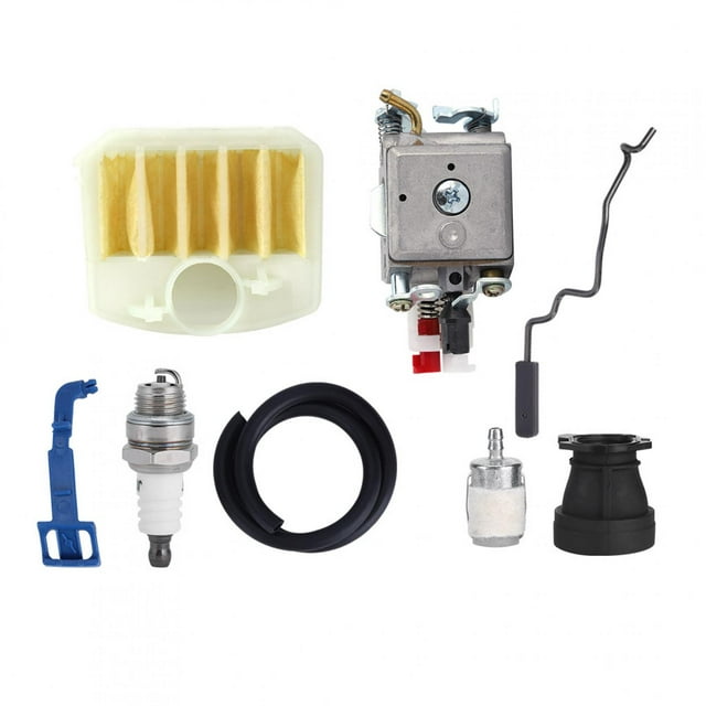 Kit de bujías de carburador de repuesto para herramientas de jardinería Husqvarna 350, 346XP, 353, 340 y 345.
