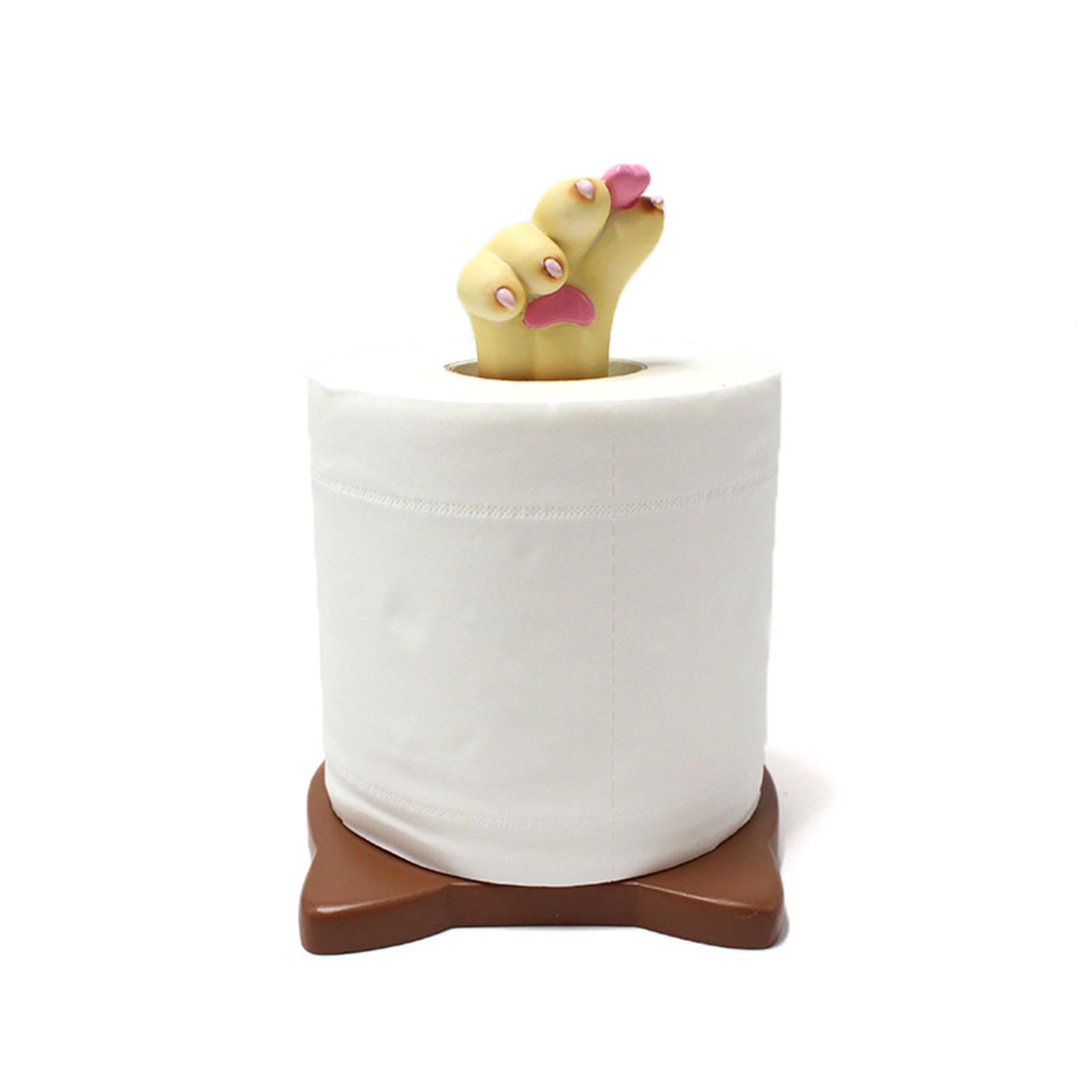 Standing Tissue Holder Organization Stable Towel Dispenser Roll Paper Towel Holder Paper Towel ...