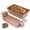 Rose Gold, variant on Meatloaf Pan with Drain Tray, 9x5 Inch Nonstick Loaf Baking Pan, Portable Lift & Serve Design for Meatloaf & Bread, Black Bakeware 1 (Pack)