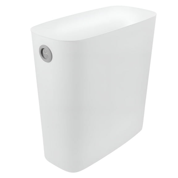 LAMIRO 1Pack Tall Thin Trash Can For Narrow Spaces In Home 11.0x10.6x5.1in