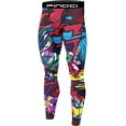 thumbnail image 4 of FINDCI Men's Compression Sportswear Suits Gym Tights Training Boxing Rugby Clothing Jogging Sports Set Running Rashguard Tracksuit（Newdesign33,Small), 4 of 5
