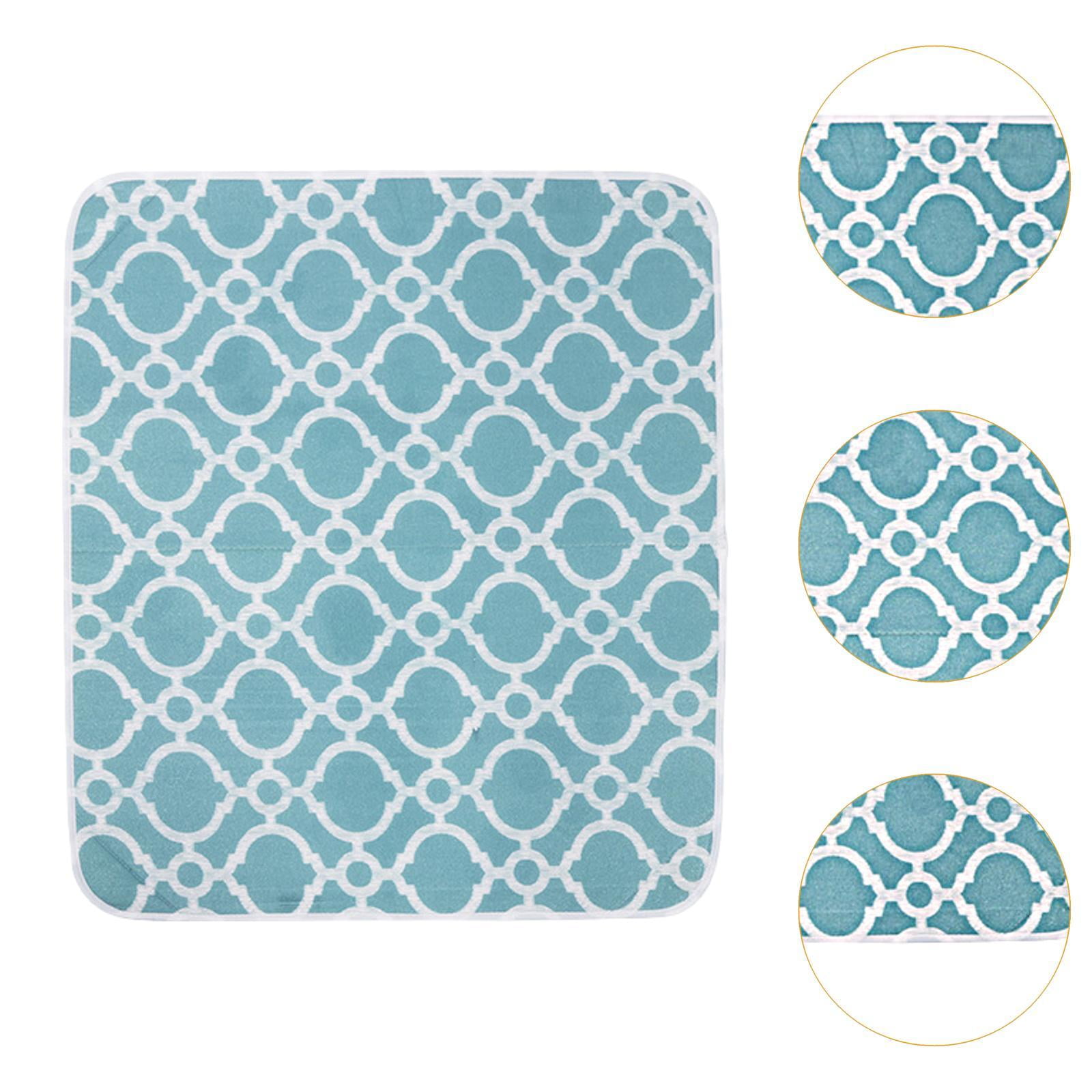TISHITA Ironing Mat Hot Protection Pad Water Resistant Space-saving Ironing Table Cover Washer Dryer Ironing Cover for Desk Household