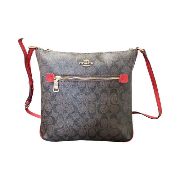 Bolsa Crossbody Coach Rowan Café