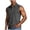 Dark Gray, variant on Maean Mens Sleeveless Tank Collared neck Casual Shirts Summer Casual Workout Loose Tops Tees S-4XL