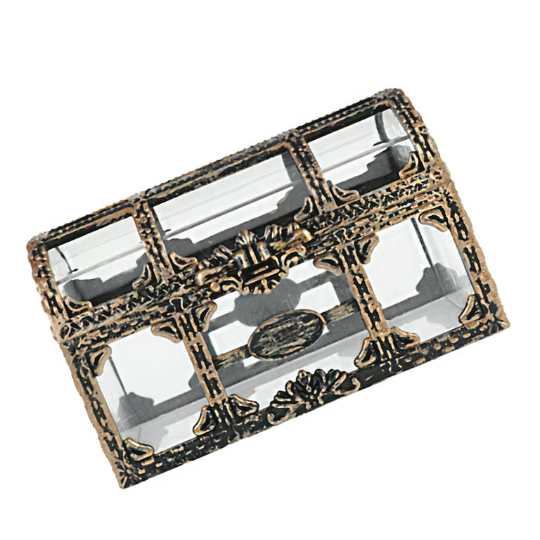 OUNONA Box Small Treasure Chest Treasure Chest Case Jewelry