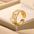 thumbnail image 2 of Romantic Zircon Crystal Ring Adjustable Women's Jewelry, 2 of 3