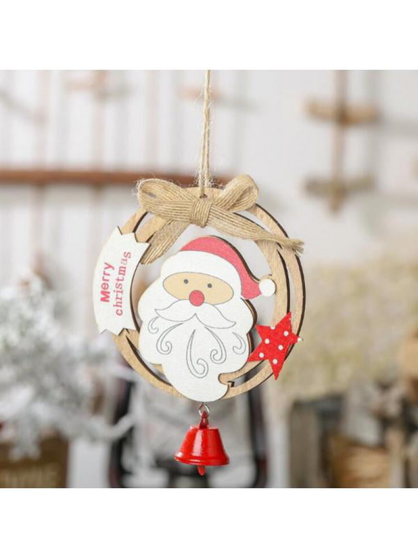 Personalised Wooden Christmas Tree Decoration Bauble 