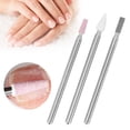 thumbnail image 1 of Broca de Taladro de Cutícula de Umas, Brocas de Unas Manicure Exfoliating Stone 2.35 mm DiáMetro de Con Caja de Almacenamiento para El Salón de Uños para El, 1 of 7