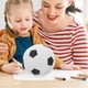 thumbnail image 3 of KAKOWELY Mini pelotas de fútbol para pintar, de 8 pulgadas, de plástico blando, para niños, como recuerdo de fiesta, decoración o recompensa escolar., 3 of 4