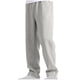 thumbnail image 1 of Pantalones largos para hombre, con cintura elástica, color liso, con bolsillos y capucha, pantalones de chándal holgados para hombre, 1 of 5