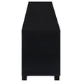 thumbnail image 5 of Jupiter 4-door Engineered Wood 79-inch TV Stand Black, 5 of 10