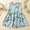 Blue A1, variant on YHAJDS Toddler Girl Sleeveless Dress Print Soft Comfortable