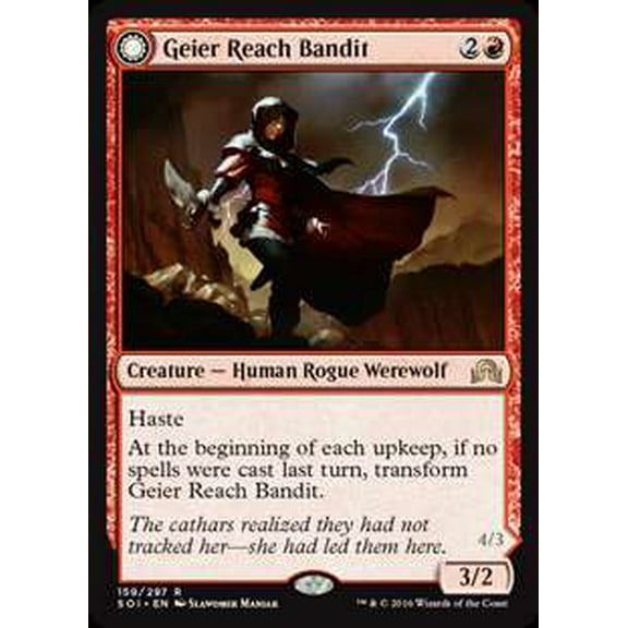 MtG Shadows Over Innistrad Rare Geier Reach Bandit / Vildin-Pack Alpha #159