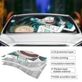 thumbnail image 5 of Rick And Morty Car Windshield Sun Shade Auto Front Window Sunshade Cover Block Uv Rays Sun Visor Protector Car Accessories For Car Truck Suv Medium, 5 of 9