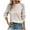 Beige, variant on Idoravan Long Sleeve Shirts for Women,Ladies, Women's Casual Crew-Neck Lace Splicing Solid Color Pullover Long Sleeve Top Gray L