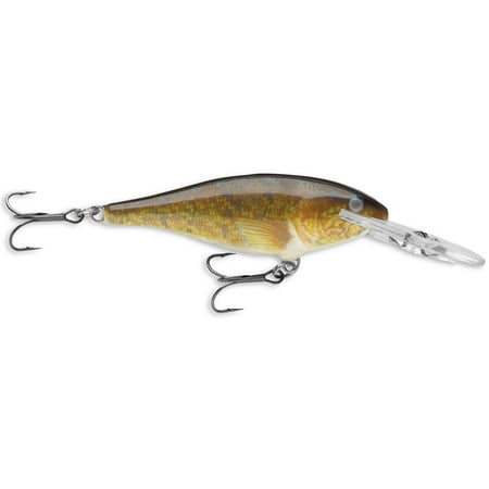 Shad Rap 07 Fishing lure, 2.75-Inch, Walleye, The world's best running hardbait, hand-tuned and tank-tested at the factory. By