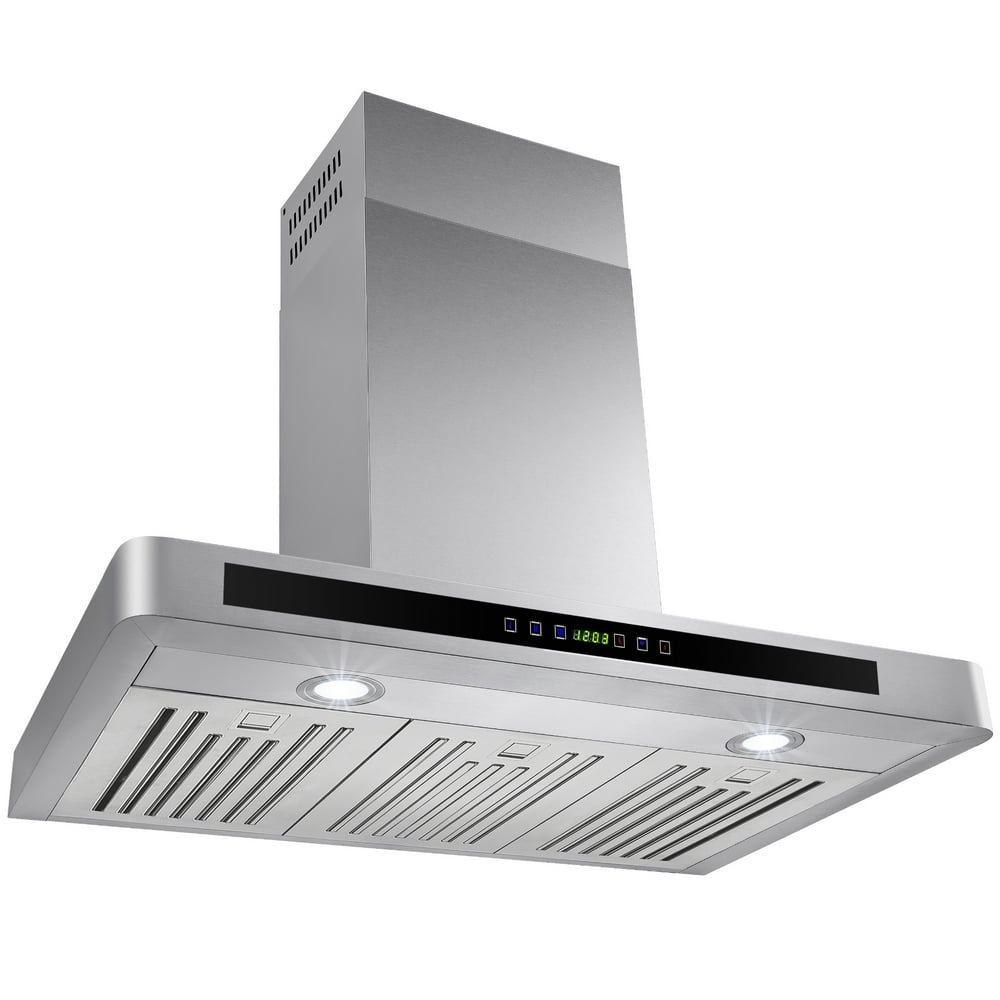 AKDY 30" Stylish Stainless Steel Wall Mount Kitchen Range Hood Touch