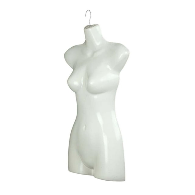 Maniquí colgante Torso Zulema forma de vestido femenino 69,5 cm x 41,3 cm