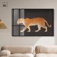 thumbnail image 3 of Golden Leopard Shadowbox Print Maximalist Wall Decor by Art Remedy, Black Frame, 54 x 36, 3 of 7