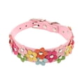 thumbnail image 1 of Collar de mascota Sunnimix Cuello del gato del perro del animal doméstico Azul Rosado, 1 of 8