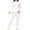 1-White, variant on Vaslanda Women's Mock Neck Thermal Underwear Sets Long Johns Long Sleeve Base Layer Pajama Top and Leggings Set Cold Weather S-3XL
