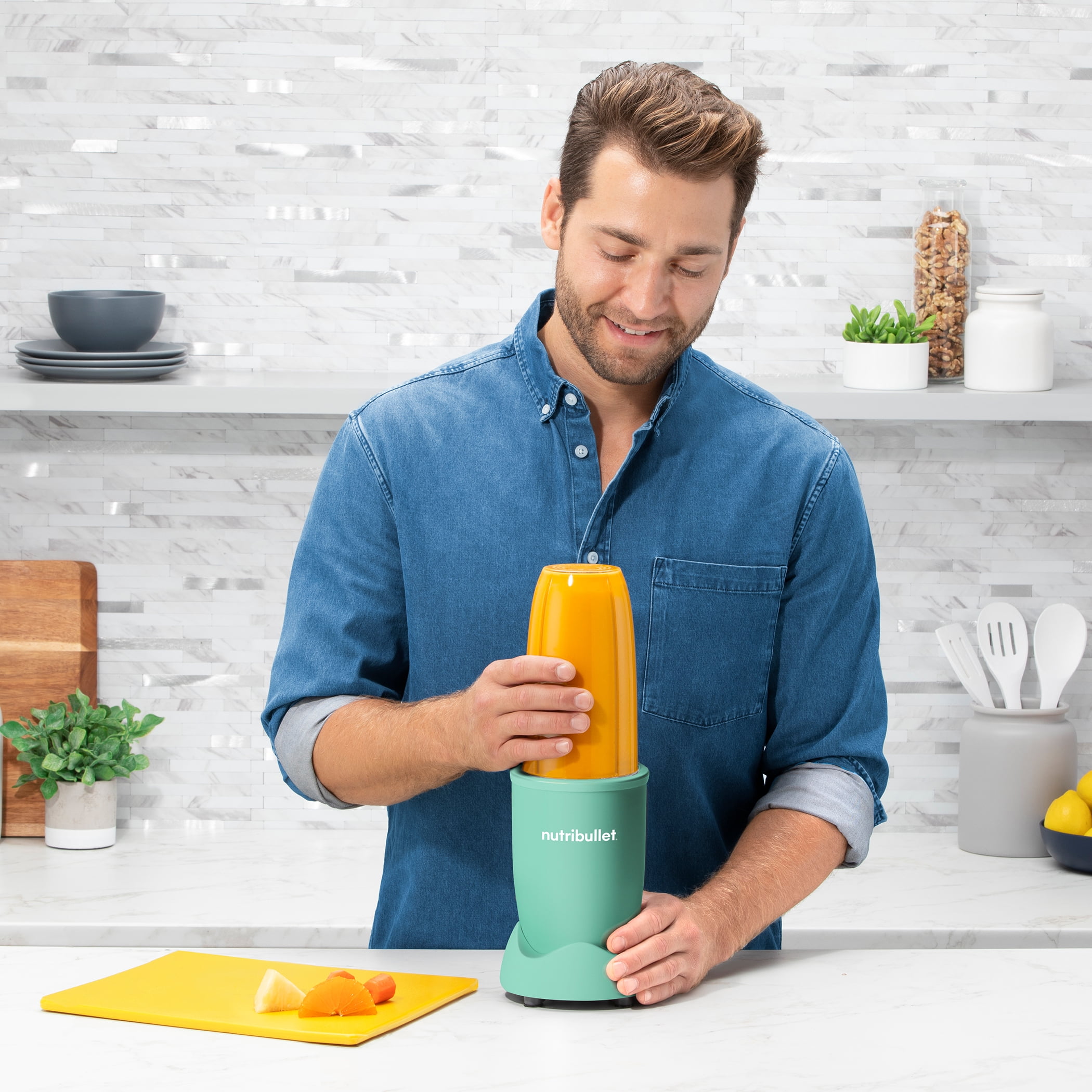 Nutribullet NB9-1301AMG Pro Single Serve Blender (900W) All Matte Mint Green