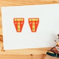 thumbnail image 3 of OULII 4Pcs RV Bubble Levels For Travel Trailer RV Level Acrylic Orange Leveling For DIY Enthusiasts Professionals, 3 of 4