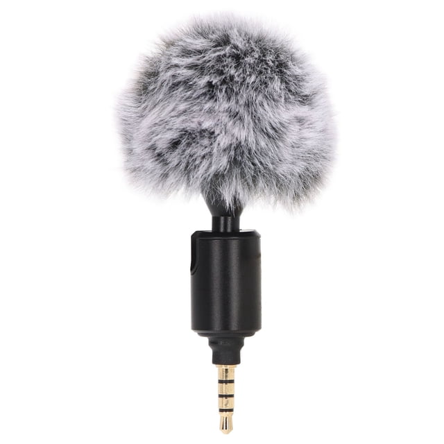 Phone Noise Reduction Microphone, Sensitive Sound Pickup Smartphone Microphone Strong Compatibility For Home 3.5mm -22db±3db