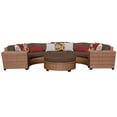 thumbnail image 1 of Tuscan 6 Piece Outdoor Wicker Patio Furniture Set 06c, 1 of 6