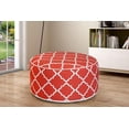 thumbnail image 1 of Pouf Gonflable VIOLA - Grille Rouge, 1 of 2
