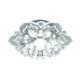 thumbnail image 4 of Lámpara Moderna LED de techo de cristal con flores, de 9 W, decoración del hogar (blanco) Ehuebsd Para estrenar, 4 of 8
