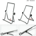thumbnail image 3 of XIBUFE 2026 New Foldable Multi-Angle Tablet Stand,Universal Adjustable Metal Desk Stand with 180° Rotation for 10.2",Pro 11"/12.9" 2020/2018,Air, Tab and All Tablets, 3 of 4