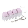 thumbnail image 3 of Keyboard Key Toy Button Keycap Fidget Keychain Decompression Toys(Purple), 3 of 7