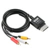1.8M Audio Video AV RCA Video Composite Cable Cord For Xbox 360 Slim GamePad