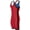Red/Royal, variant on aS103r Youth Wrestling 1-Stripe Reversible Singlet