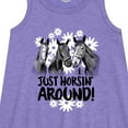 thumbnail image 2 of International Harvester - Just Horsin Around - Youth Girls A-line Dress, 2 of 5
