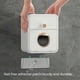 thumbnail image 3 of Waterproof Toilet Paper Holder, Wall Mounted Tissue Storage Box, 3 of 5